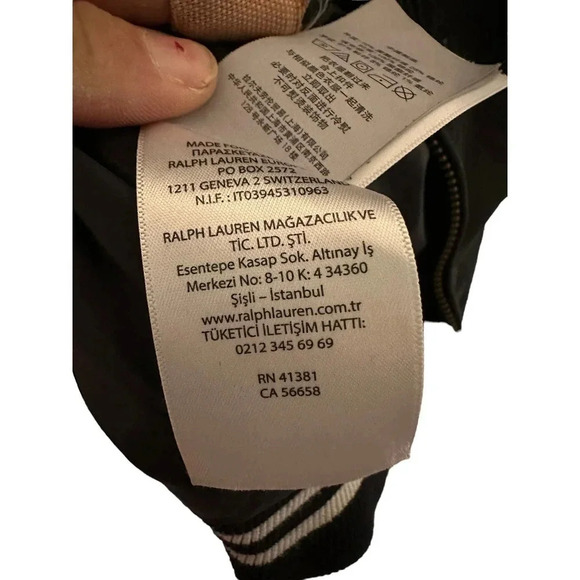 Polo Ralph Lauren punk bear RARE Jacket Size XL18/20 - Picture 10 of 15